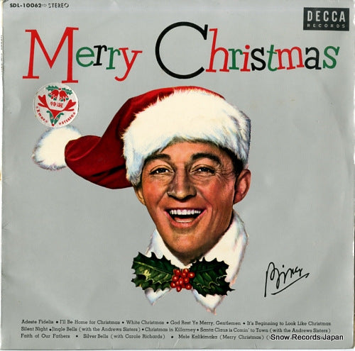 CROSBY, BING  merry christmas SDL10062