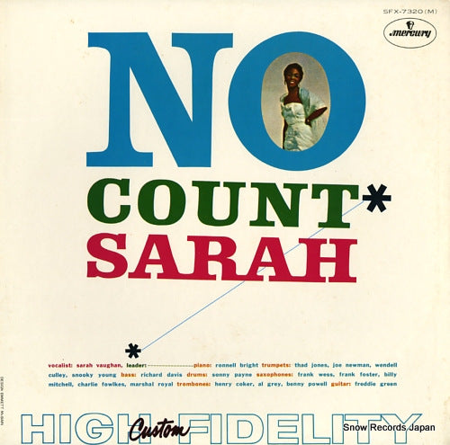 VAUGHAN, SARAH no count sarah SFX-7320(M)