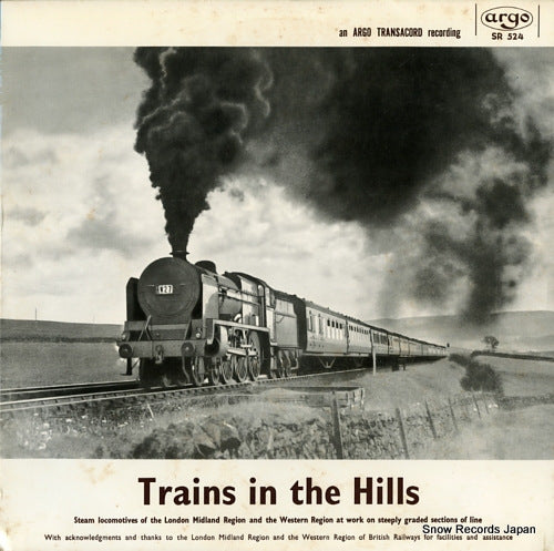 HANDFORD, PETER trains in the hills SR524