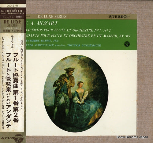 RAMPAL, JEAN-PIERRE mozart; concertos pour flute et orchestre no.1 / no.2 DX-8-R