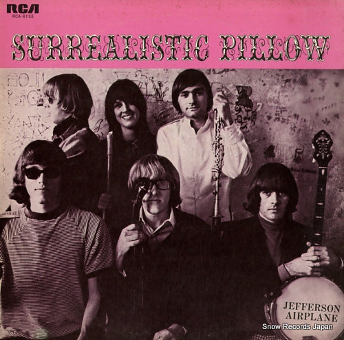 JEFFERSON AIRPLANE surrealistic pillow RCA-6135