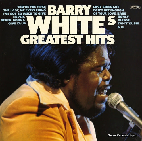 WHITE, BARRY greatest hits 6337271