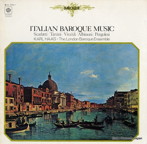 HAAS, KARL italian baroque music UDL-3086-Y