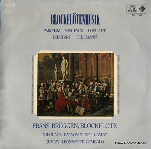 BRUGGEN, FRANS blockflotenmusik SR1060