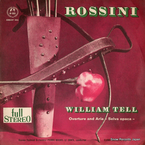 LE CONTE, PIERRE-MICHEL rossini; william tell SM-502