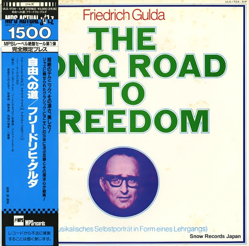 GULDA, FRIEDRICH the long road to freedom ULS-1724-5-P