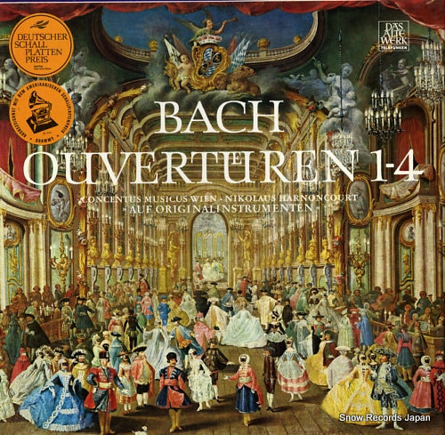 HARNONCOURT, NIKOLAUS bach; ouverturen 1-4 6.35046