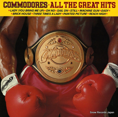 COMMODORES, THE all the great hits 6028ML
