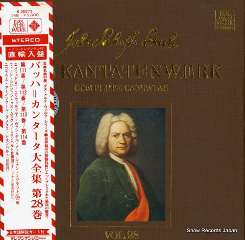 HARNONCOURT, NIKOLAUS / GUSTAV LEONHARDT bach; kantatenwerk, complete contatas vol.28 6.35573