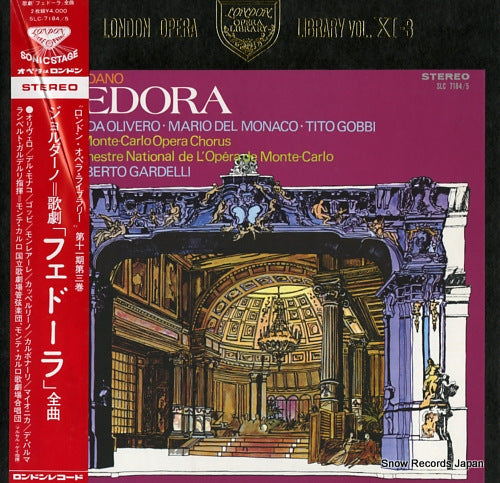 GARDELLI, LAMBERTO giordano; fedora SLC-7184/5