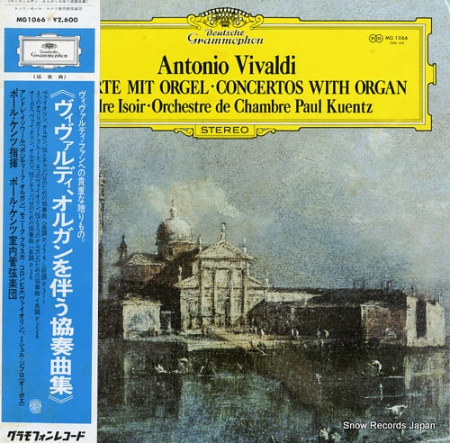 KUENTZ, PAUL vivaldi; concertos with organ MG1066