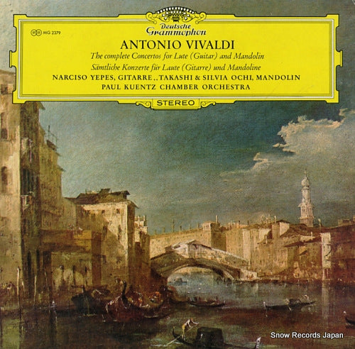 YEPES, NARCISO vivaldi; the complete concertos for lute(guitar) and mandolin MG2379