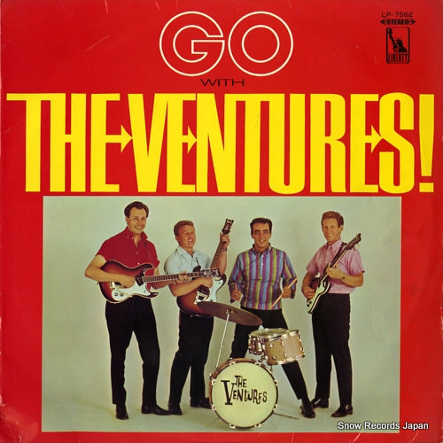 VENTURES, THE go with the ventures LP-7562