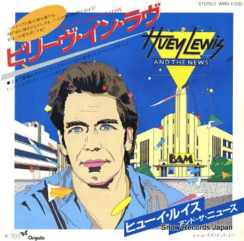 LEWIS, HUEY, AND THE NEWS do you believe in love WWS-17232