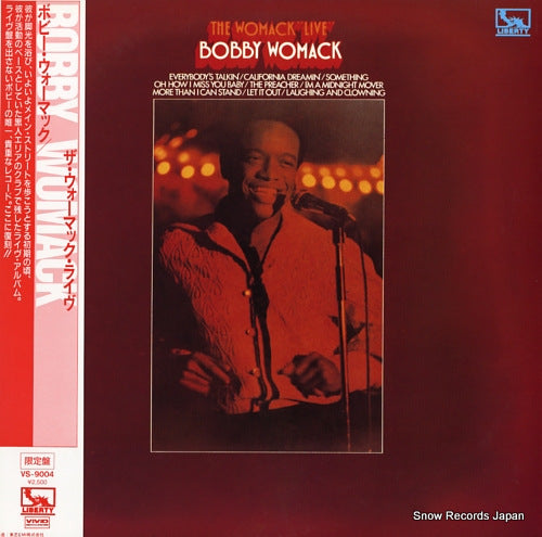 WOMACK, BOBBY the womack "live" VS-9004