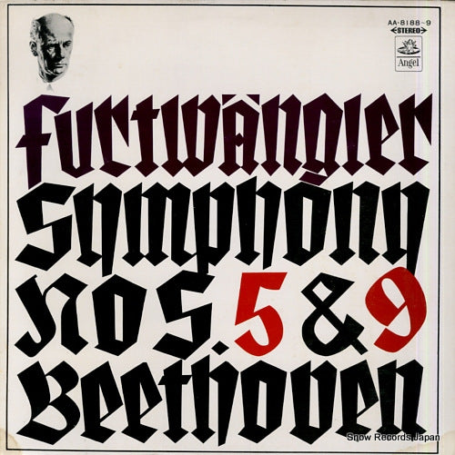 FURTWANGLER, WILHELM beethoven; symphony no.5 & 9 AA-8188