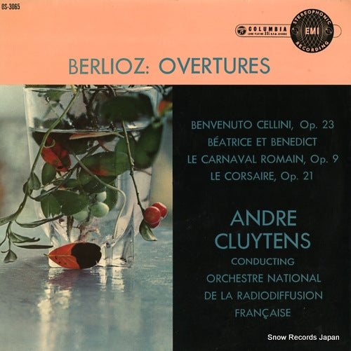 CLUYTENS, ANDRE berlioz; overtures OS-3065