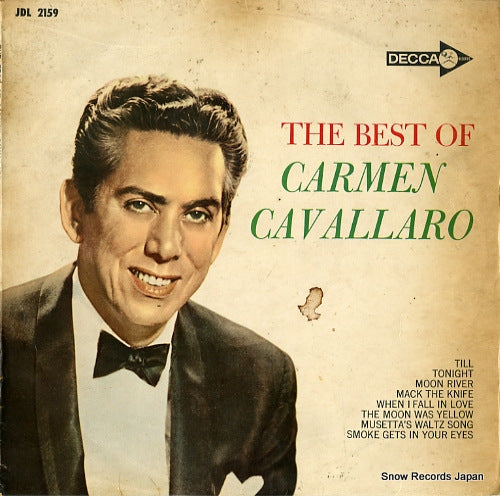 CAVALLARO, CARMEN the best of carmen cavallaro JDL2159