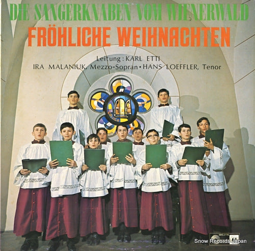 FROHLICHE WEIHNACHTEN die sangerknaben vom wienerwald SMS-2776 / SVS-2776