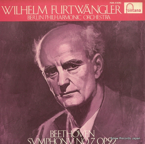 FURTWANGLER, WILHELM beethoven symphony no.7 op.92 FCM-52(M)