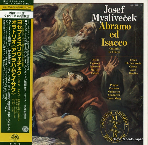 MAAG, PETER myslivecek; abramo ed isacco OX-1038-9-S
