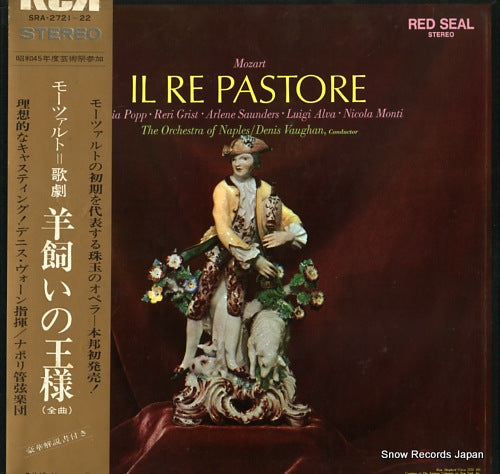 VAUGHAN, DENIS mozart; il re pastore SRA-2721-22