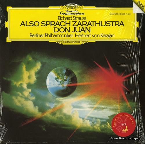 KARAJAN, HERBERT VON strauss; also sprach zarathustra, don juan 410959-1