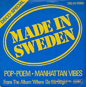 MADE IN SWEDEN pop poem 2053247