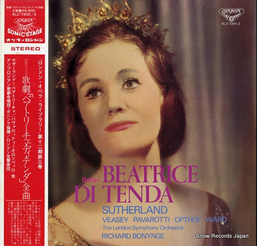 BONYNGE, RICHARD bellini; beatrice di tenda SLC-7200/2