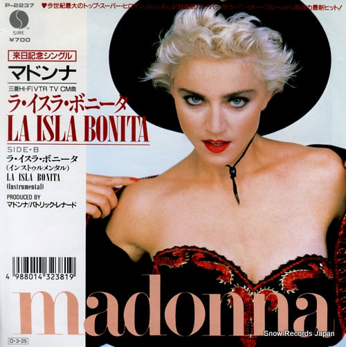 MADONNA la isla bonita P-2237