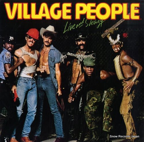 VILLAGE PEOPLE live and sleazy VIP-9569-70