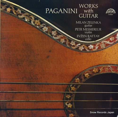 ZELENKA, MILAN paganini works with guitar 11113647G