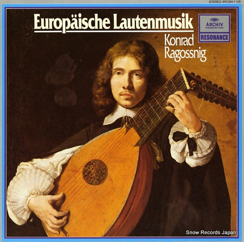 RAGOSSNIG, KONRAD europaische lautenmusik 410594-1