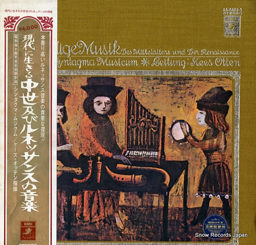 OTTEN, KEES lebendige musik des mittelalters und der renaissance AA-9582-3
