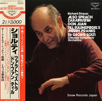 SOLTI, GEORG richard strauss; also sprach / don juan SOL9023-4