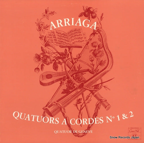 QUATUOR DE GENEVE arriaga; quatuors a cordes no.1&2 SMS-2603