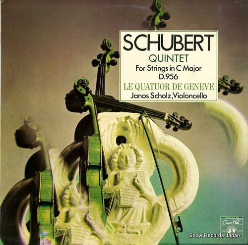 LE QUATUOR DE GENEVE schubert; quintet for strings in c major d.956 SMS-2639