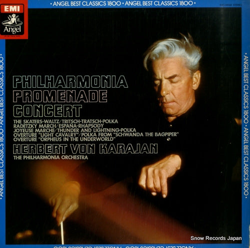 KARAJAN, HERBERT VON philharmonia promenade concert EAC-55049