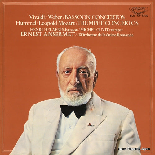 ANSERMET, ERNEST vivaldi/weber; bassoon concertos SLC1796