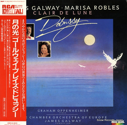 GALWAY, JAMES debussy; clair de lune RCL-8440
