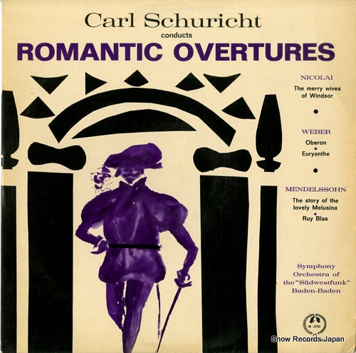 SCHURICHT, CARL romantic overtures M2293