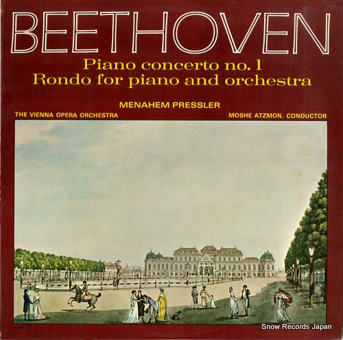 PRESSLER, MENAHEM beethoven; piano concerto no.1 M-2553