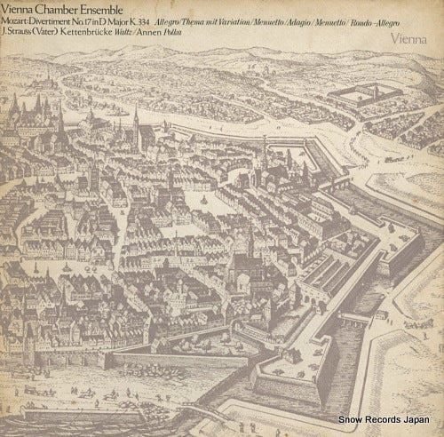 VIENNA CHAMBER ENSEMBLE mozart; divertiment no.17 in d major k.334 HCR-7301