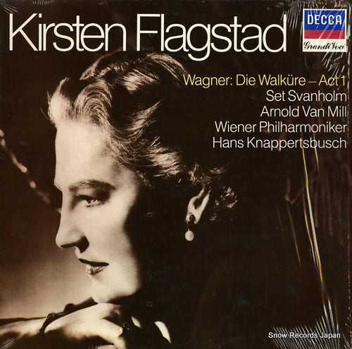 FLAGSTAD, KIRSTEN wagner; die walkure - act 1 GRV26