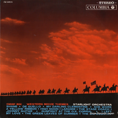 STARLIGHT ORCHESTRA starlight music / western movie themes PS-1265-N