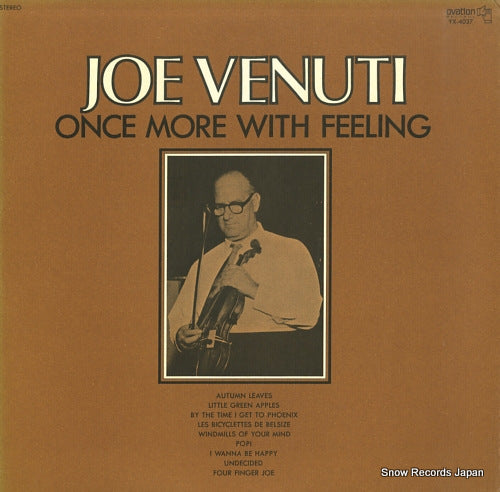 VENUTI, JOE once more with feeling YX-4037