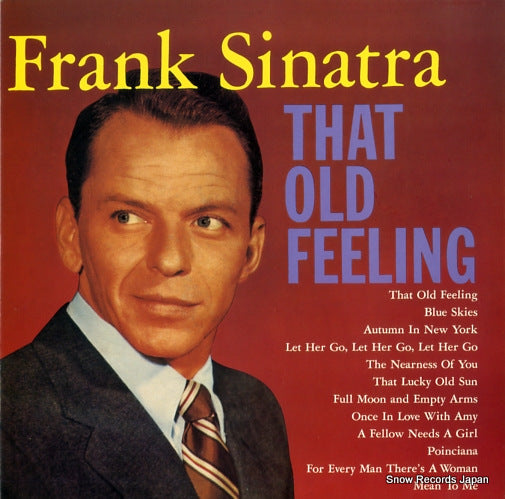 SINATRA, FRANK that old feeling 20AP1449