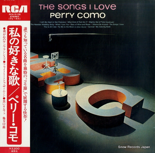 COMO, PERRY the songs i love RCA-5108