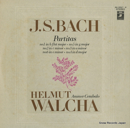 WALCHA, HELMUT bach; partitas AA-8827-8