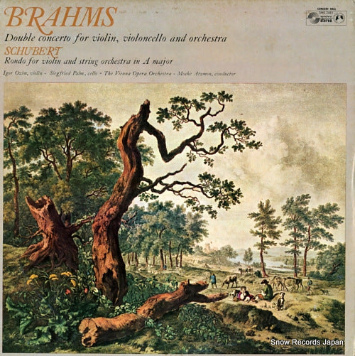 ATZMON, MOSHE brahms; double concerto for violin violoncello and orchestra SMS2551